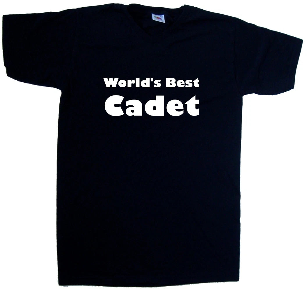 World's Best Cadet V-Neck T-Shirt