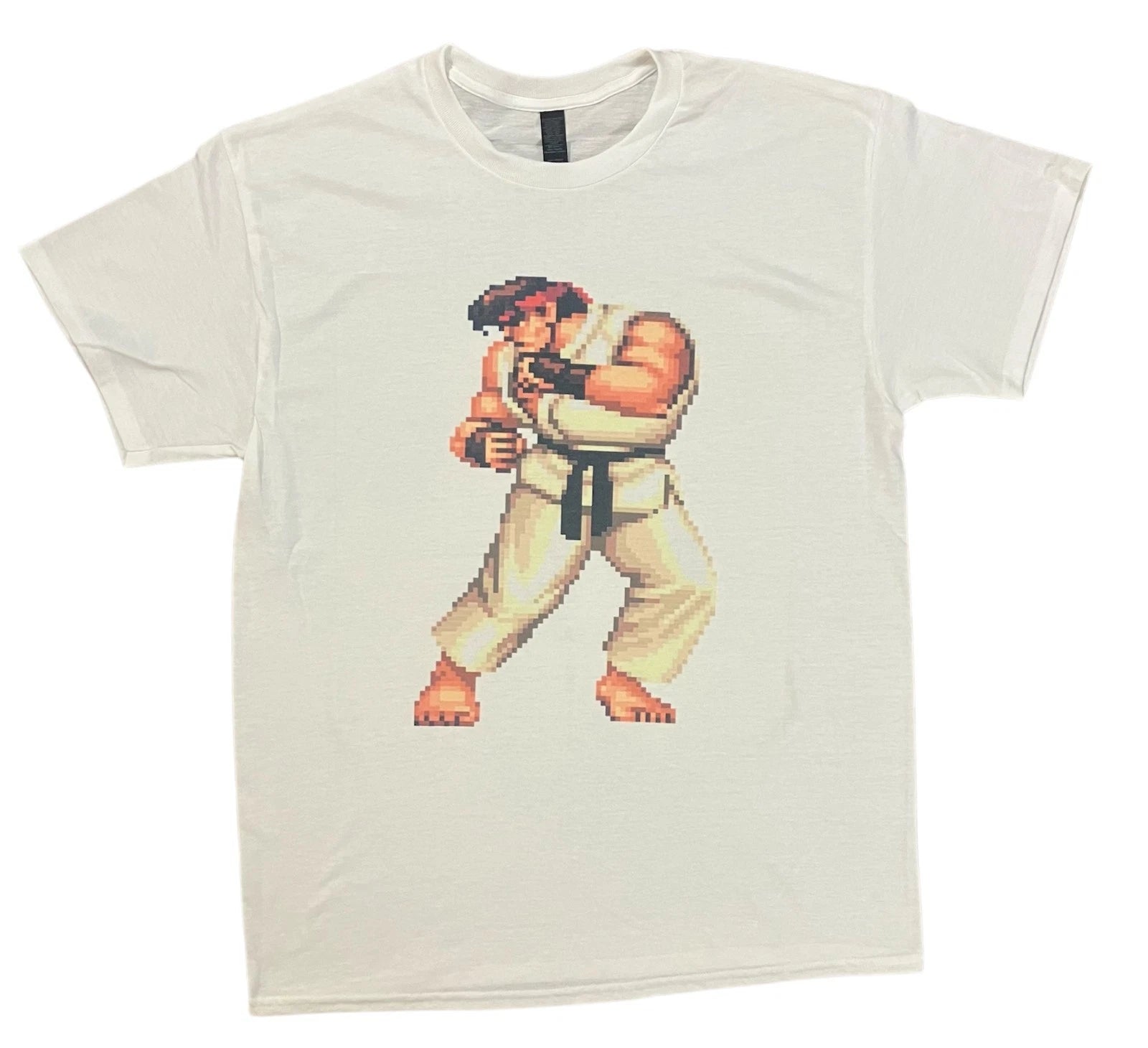 Ryu Street Fighter Game Series Retro Vintage Graphic Design T-shirt Soft Style