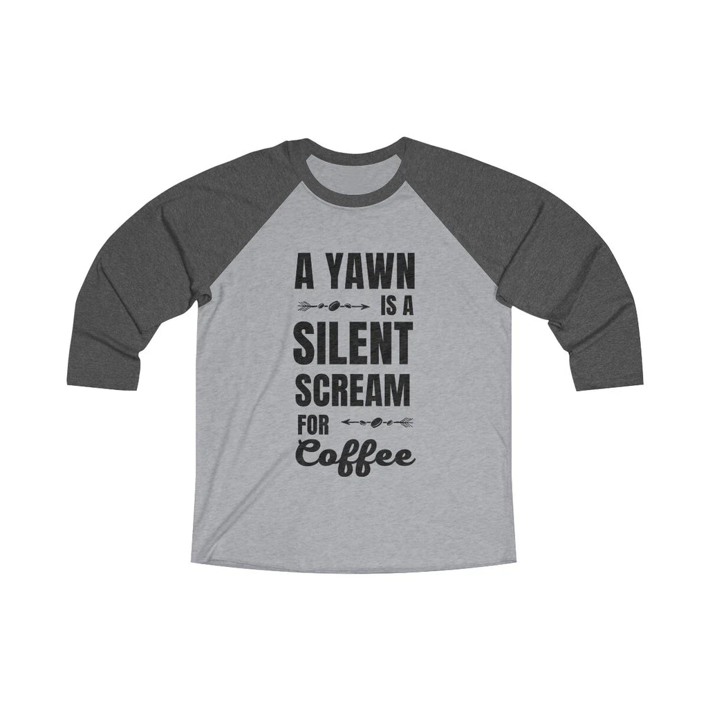 Funny Coffee 3/4 Tee, Coffee T Shirt, Coffee Addict tee, Caffeine addict shirt