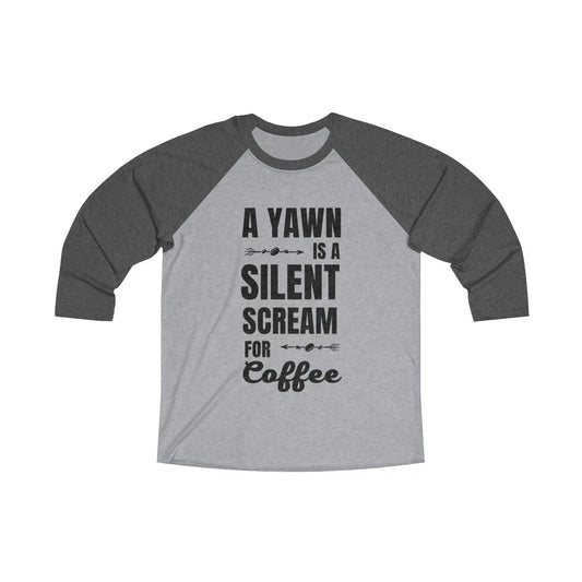Funny Coffee 3/4 Tee, Coffee T Shirt, Coffee Addict tee, Caffeine addict shirt