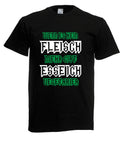 Mens T-Shirt When There Is No More Meat I Eat Vegetarian Up To 5XL