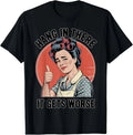 Retro Sarcastic Humor Dread Cartoon Dark Funny T-Shirt