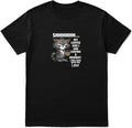 Cat Coffee Moment T-Shirt – Funny Unisex Black Tee for Coffee Lovers
