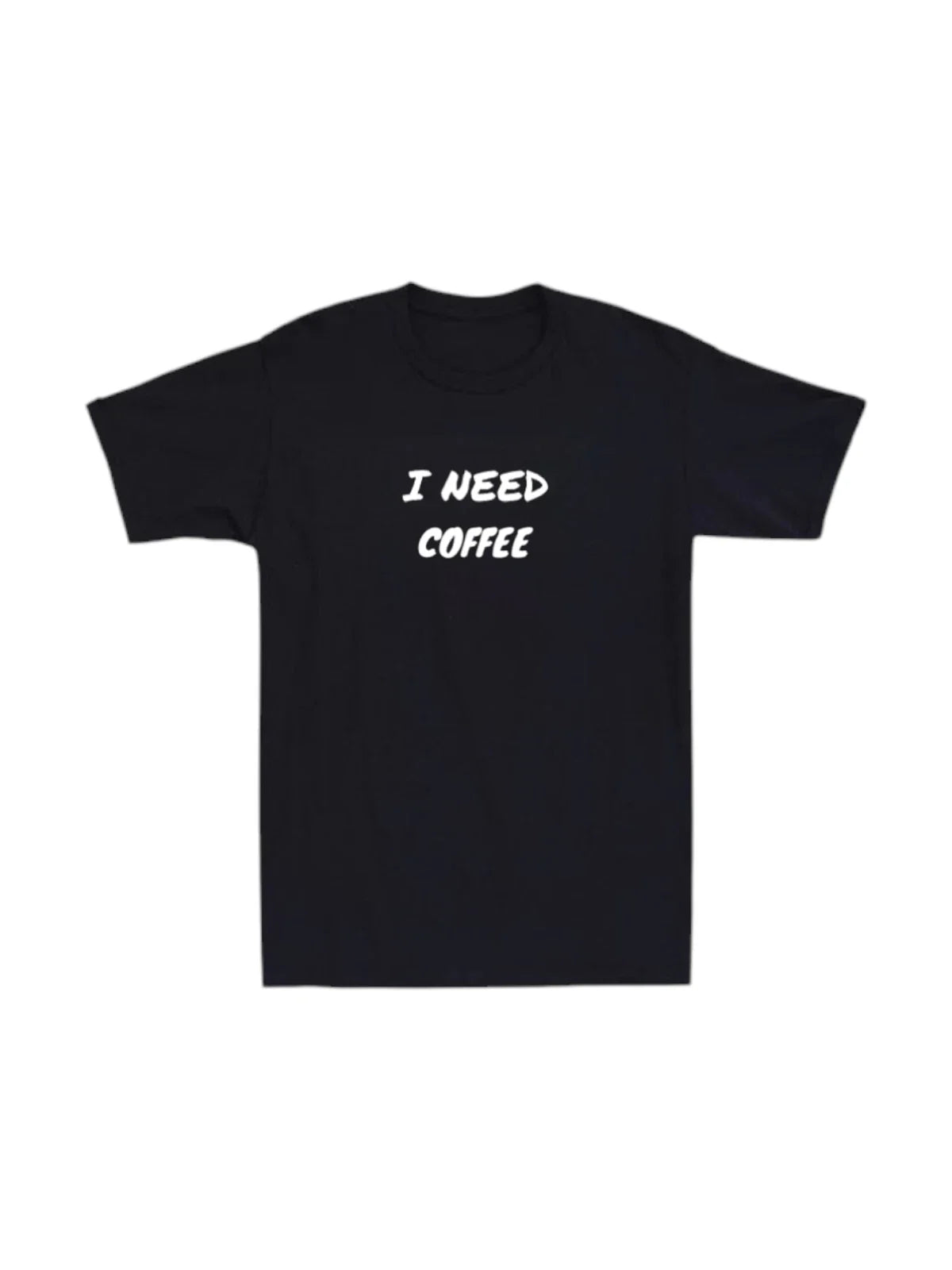I Need Coffee Mens T-shirt Office Work Funny Humor Caffeine Cup Tee Novelty Gift