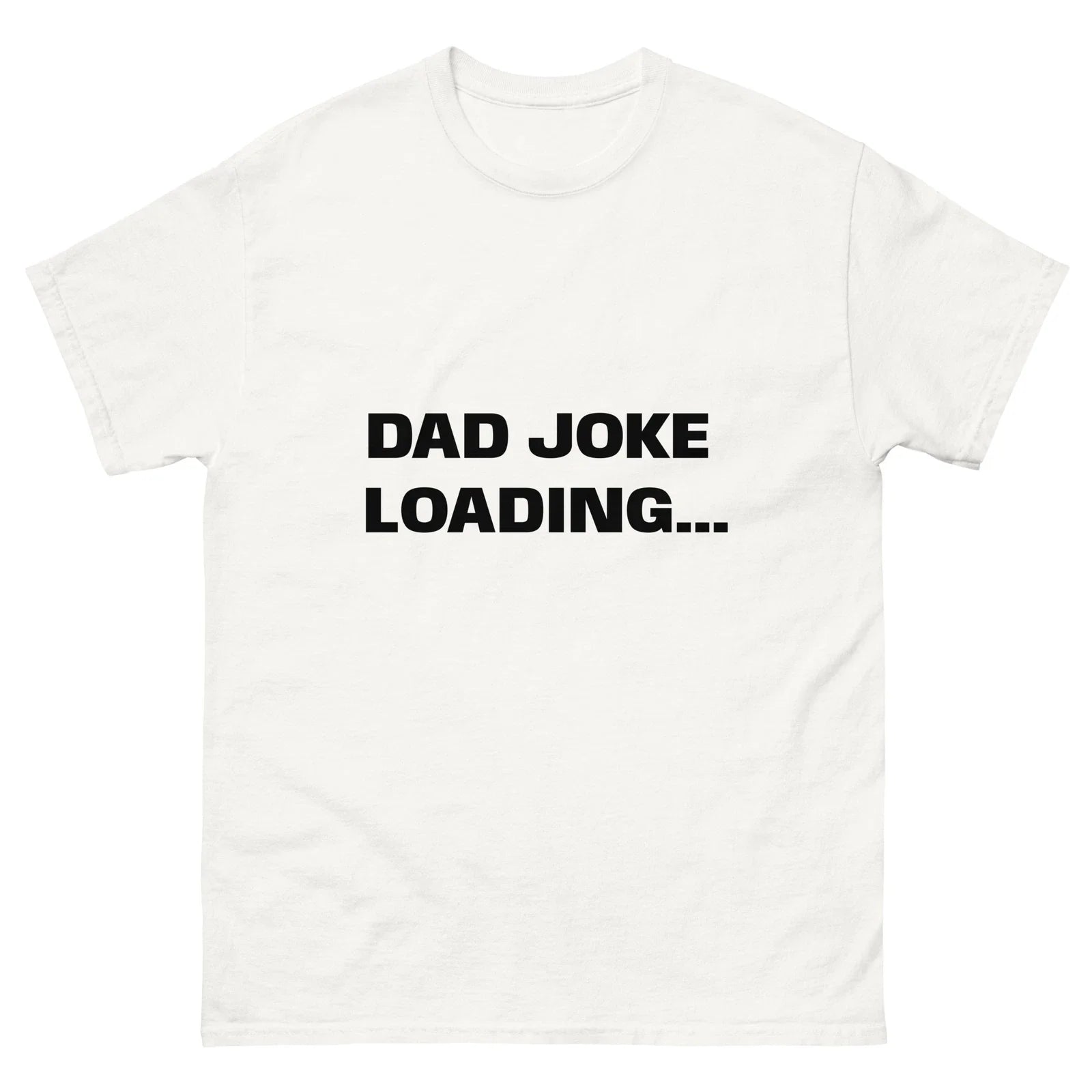Mens Funny T-Shirt "DAD JOKE LOADING..." Assorted Colours and Sizes. Novelty Tee
