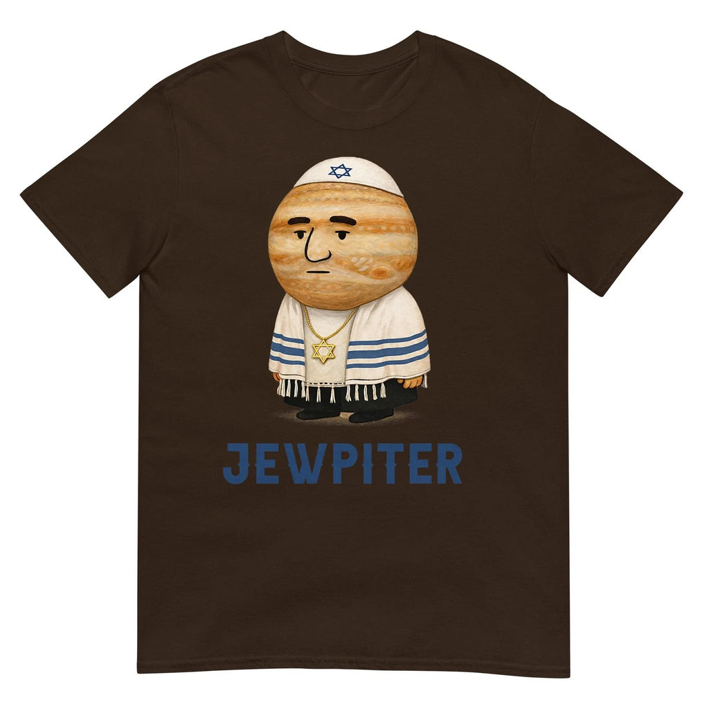 Jewish Humor Hanukkah Israel Israeli Jewpiter Hebrew Joke T-Shirt