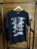 Chorus Oversized Graphic T-Shirt Black Size L