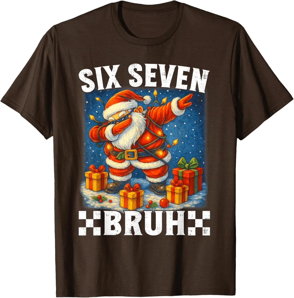 Christmas Bruh Santa Meme Design Funny Santa Unisex T-Shirt