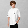 Blaax Oversized Streetwear T-Shirt Organic Cotton Minimal Graphic Unisex UK 🖤