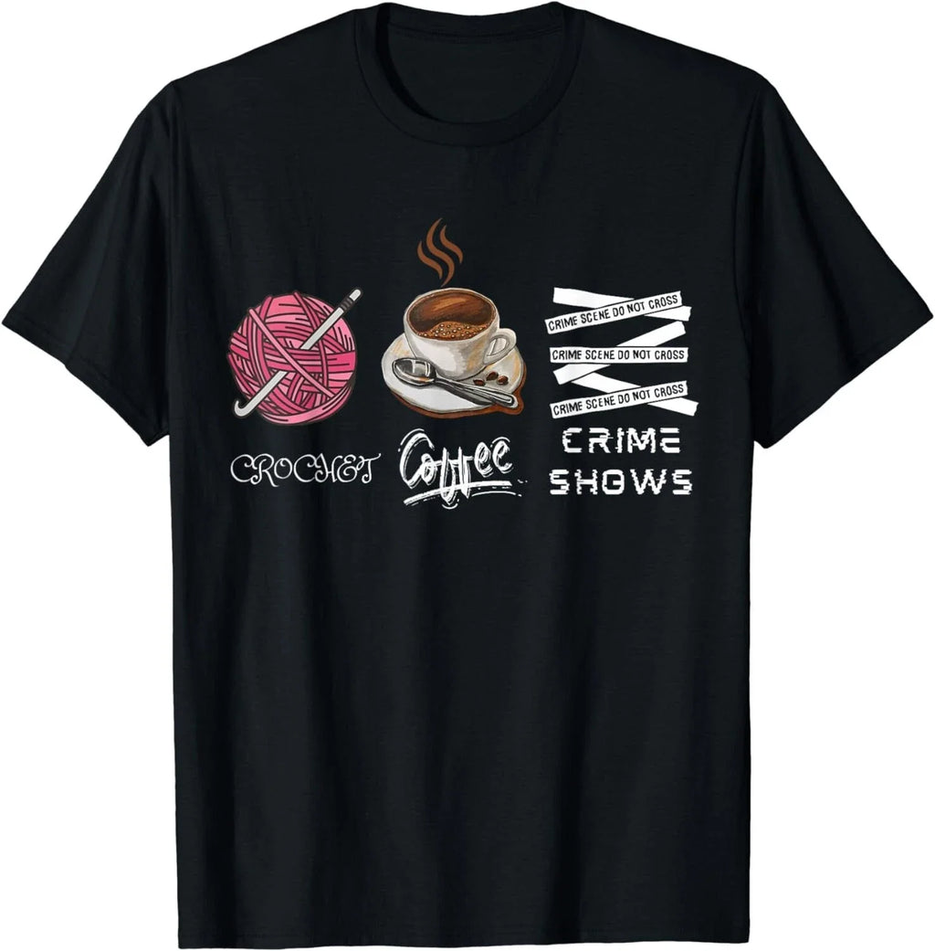 True Crime Crocheting Tee Shirts Gift Unisex T-Shirt