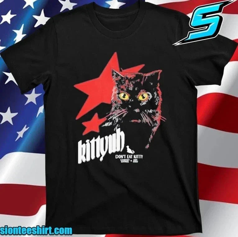 Caseoh Dont Eat Kitty Meme T-Shirt Size S-3Xl