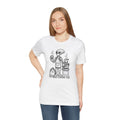 Alien Coffee Lover T-Shirt, Funny Graphic Tee, Extraterrestrial Java Drinker