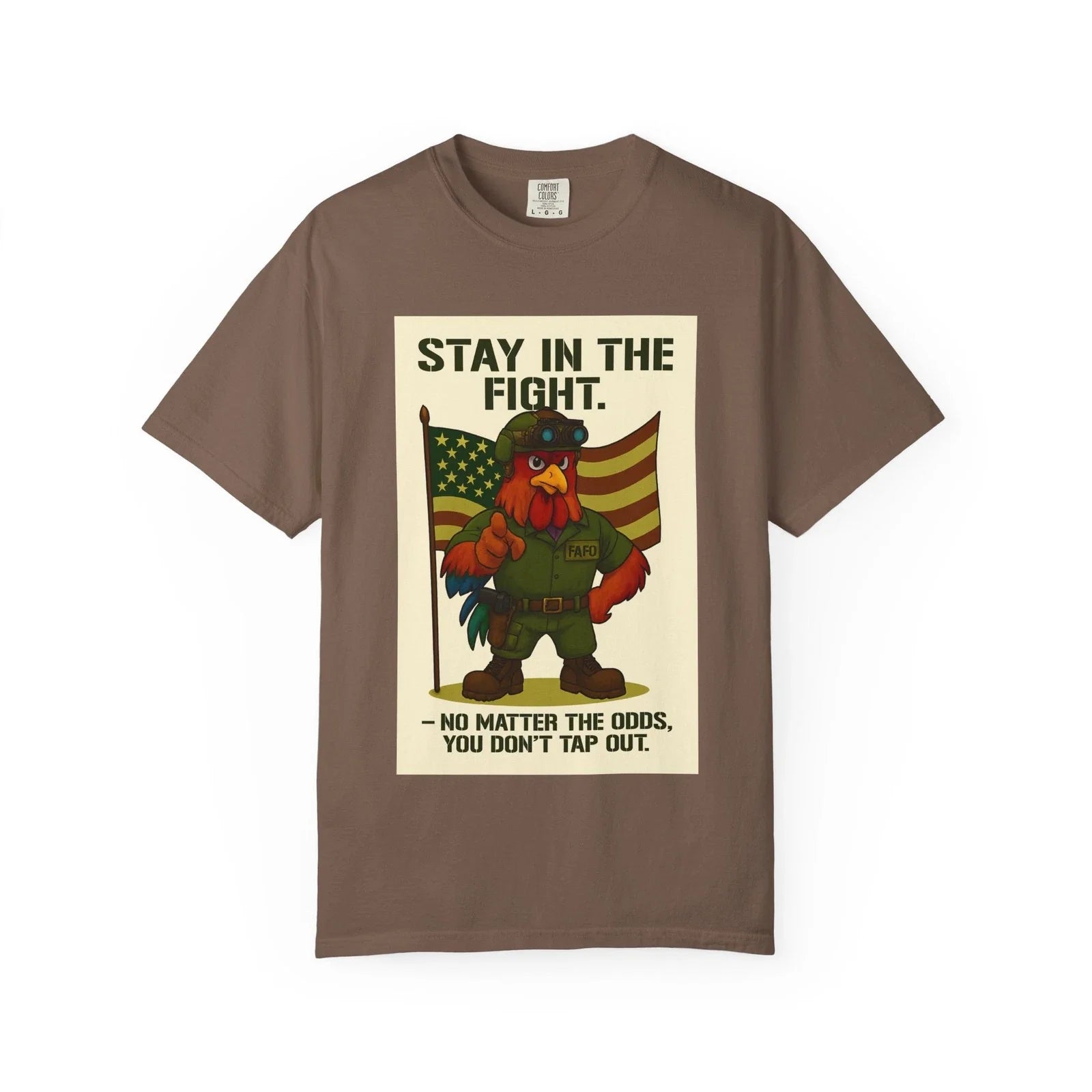 Patriotic Motivational T-Shirt, Stay in the Fight Tee, Unisex Graphic Tee, [...]