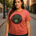 Cool Gorilla Graphic Tee, Unisex Cotton Shirt, Casual Streetwear, Animal Artwork