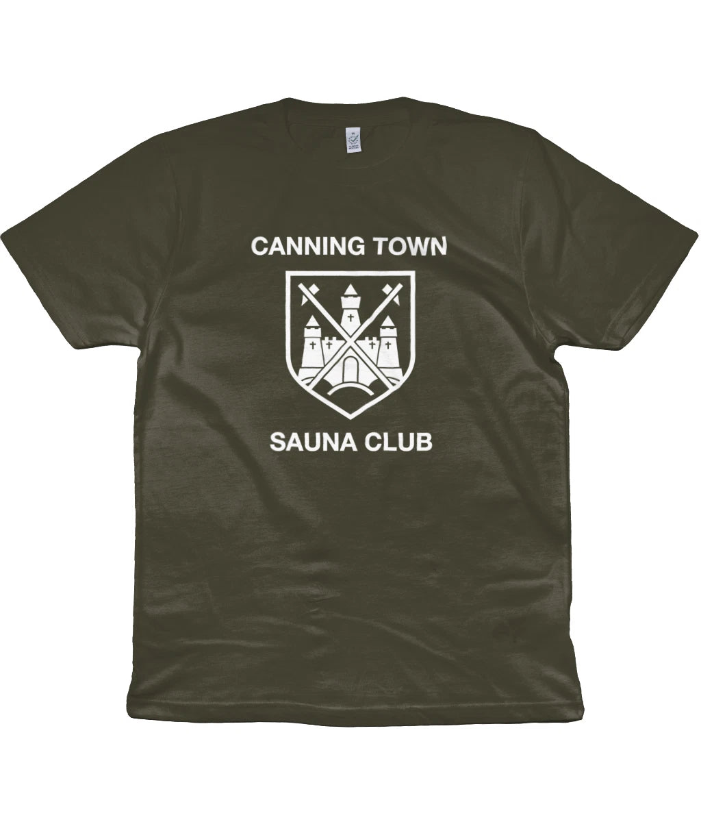 MORRISSEY - CANNING TOWN SAUNA CLUB - 1999 - White & Green - Organic T Shirt
