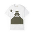 Abstract Starburst Hill T-shirt | Minimal Geometric Graphic