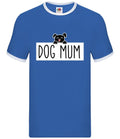 Dog Mum - Mens Ringer - Puppy Dog Owner Pet Lover Cute Adorable