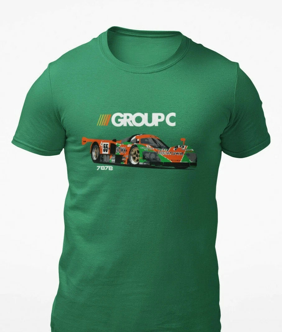787B Group C IMSA GTP Rotary Engine Race Car T-Shirt