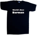 World's Best Barman V-Neck T-Shirt