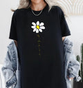 James Daisy Music T-Shirt - Retro Aesthetic Wildflower Musician lover Tee