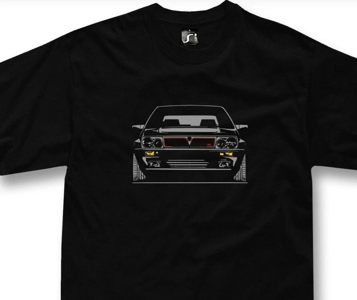 T-shirt for lancia delta hf fans integrale classic 16V rally tshirt