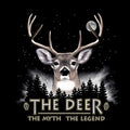 Deer T-shirt S M L XL XXL Wildlife NWT Forest NEW Black Legend Myth Cotton