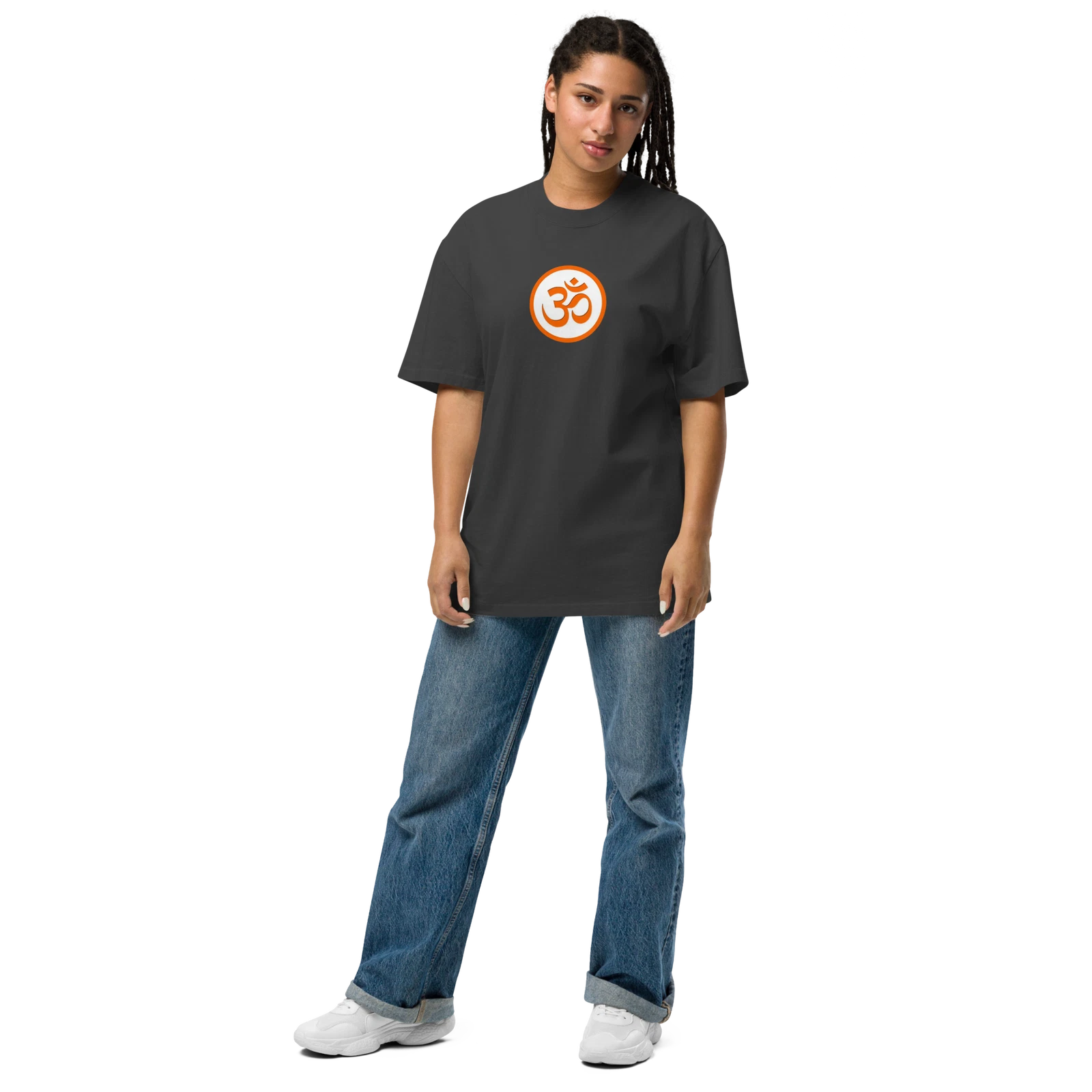 OM Oversized faded t-shirt