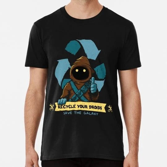 Recycle Your Droids Jawa S to 5XL Made in the USA T-Shirt
