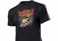 Lady Luck Riding Bomb US Army Pin Up Rockabilly Vintage Biker USA Nose Ar Shirt