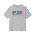 Agree with Dad Tee Amen Father's Day Gift, Funny Dad Shirt,  Oversized Tshirt,