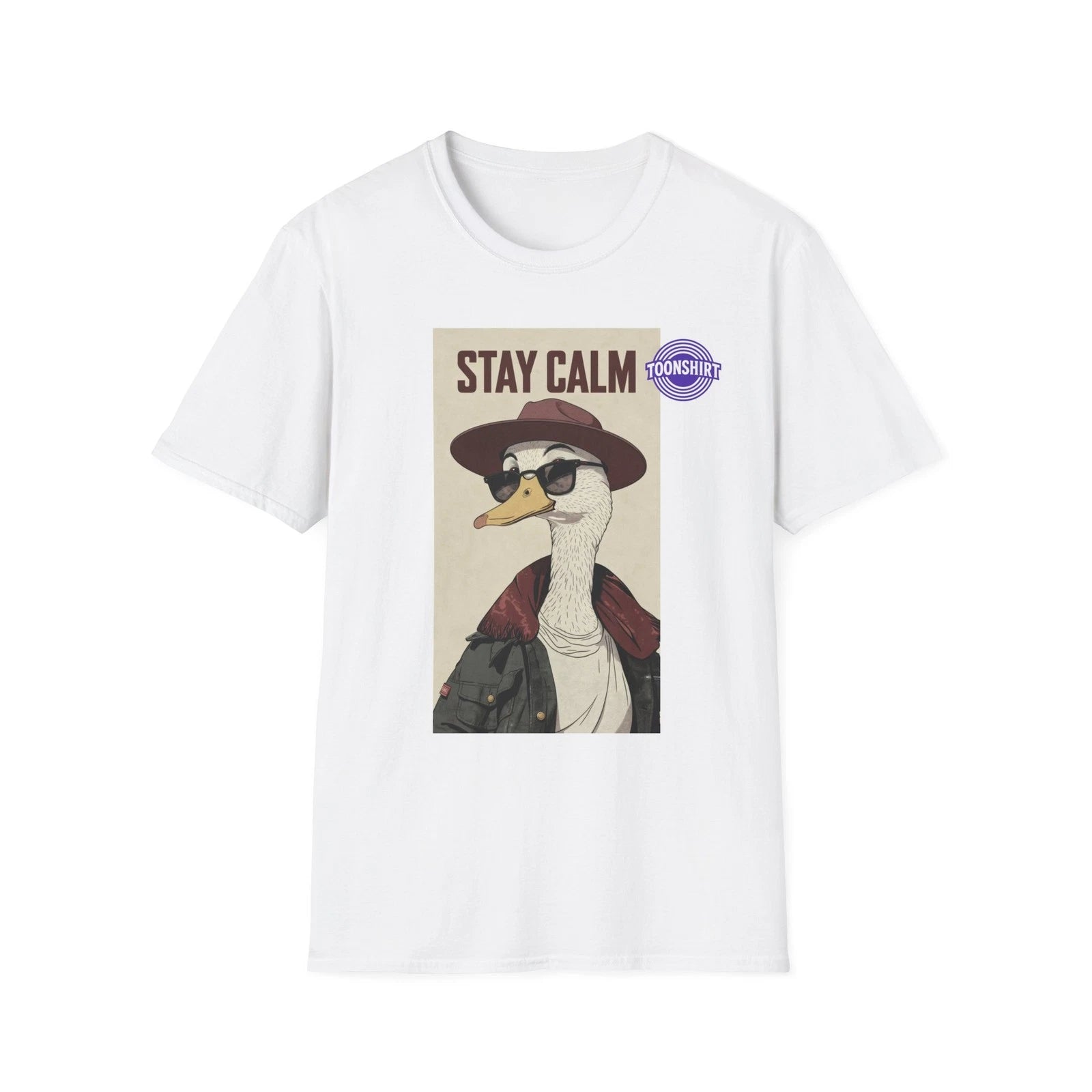 Cool Duck in Shades Graphic T-Shirt