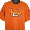Latino Gear T Shirt Mens Size XL Orange Streetwear DEADSTOCK