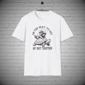 Raccoo T-Shirt, Turtle tee, On my way to get my shi* together, Sarcastic Gift