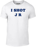 I shot JR t shirt - Funny t-shirt comic party retro replica tv