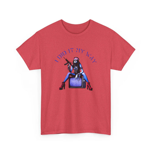 'I Did It My Way' - Unisex Heavy Cotton Tee for Bold Self-Expression