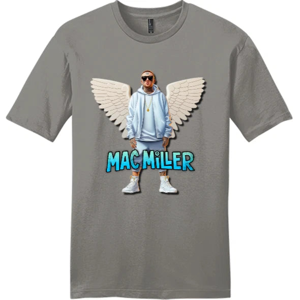 NEW Art Society RAP ICON ANGEL GREY Tee Shirt SMALL-4XLARGE MADE IN USA