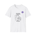 Relaxing Cat Cartoon Graphic T-Shirt