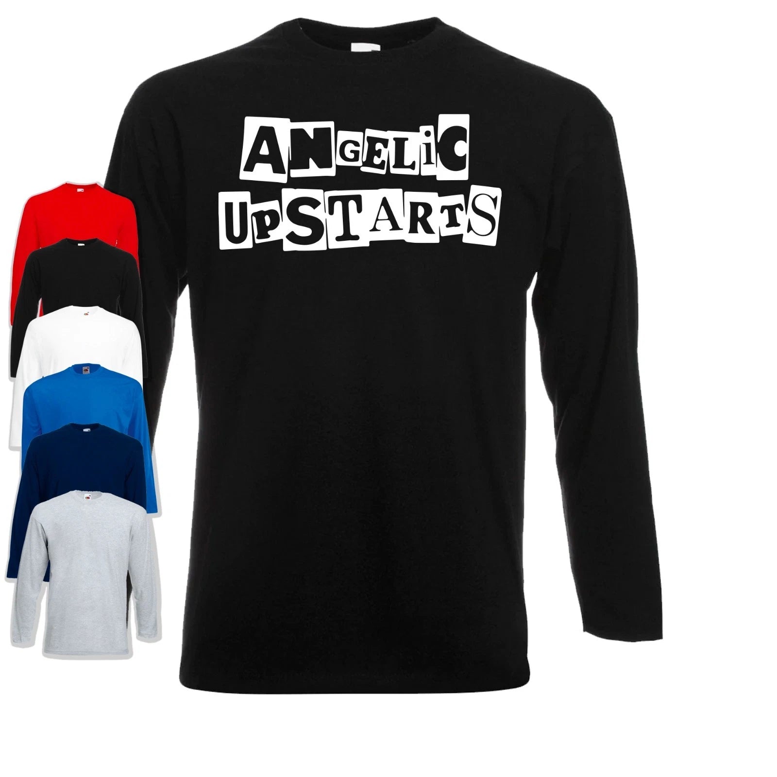 Angelic Upstarts Long Sleeve T-Shirt | Punk | Rock | 70s | Retro Band