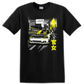 Car Graphic T Shirt Cool Design Street Style Automotive Art Graphic Tee