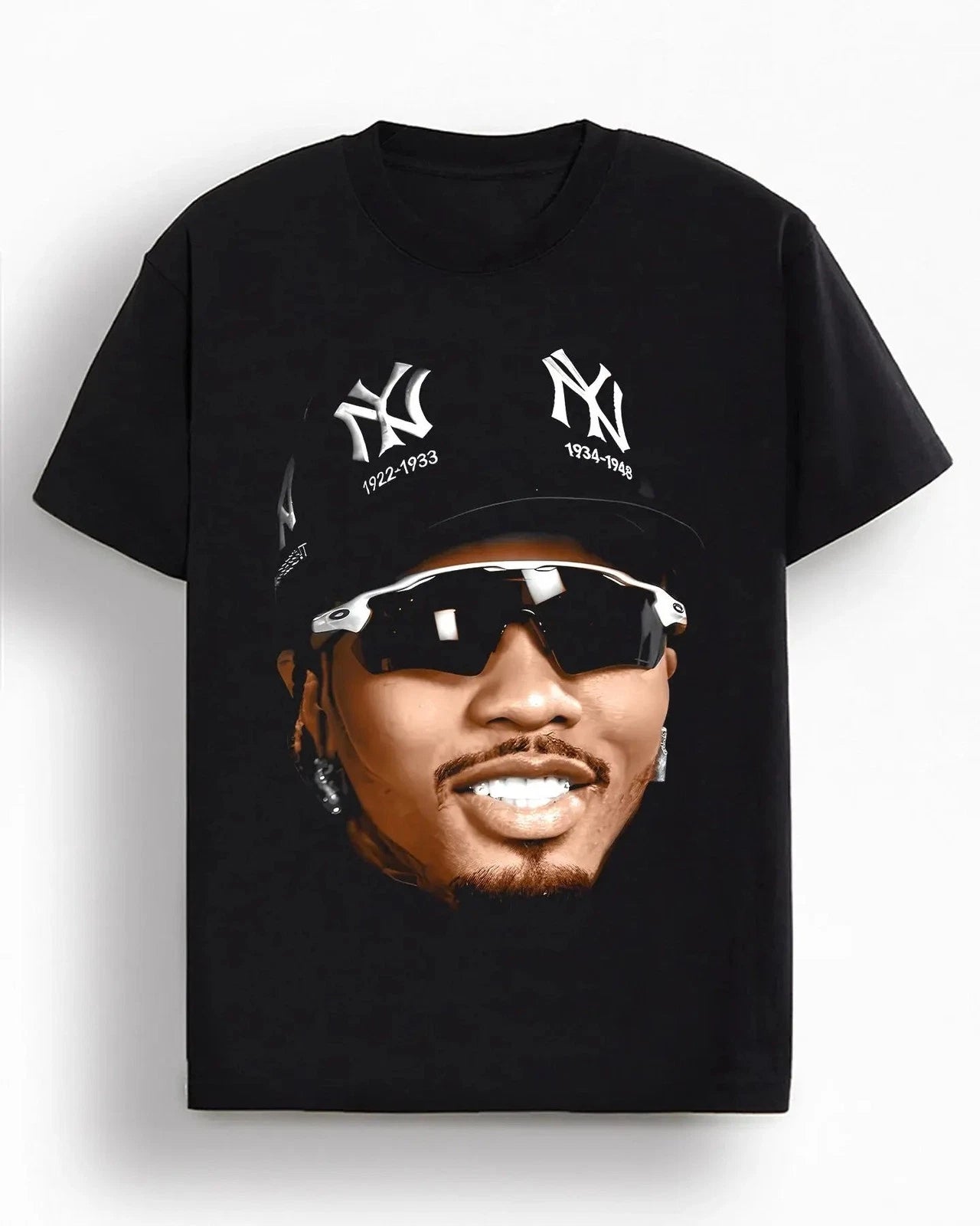 Gervonta Tank Davis "Big Face" Boxy Shirt Vintage Boxer Tee Streetwear Y2K