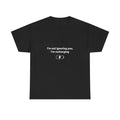 I’m Not Ignoring You I’m Recharging Tee | Introvert Charging Shirt