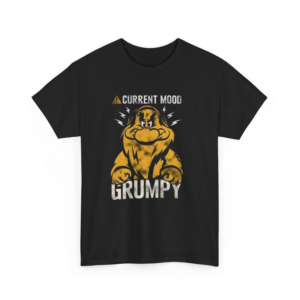 Funny Current Mood Grumpy T-Shirt, Sarcastic Graphic Tee, Moody Tee, Grump Gift