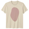 Minimalist Organic Blob Shape Design T-Shirt Minimalist Art Abstract Design