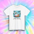Lazy Duck Forecast 100% Chance Of Doing Nothing Funny Beach Tee S-5XL