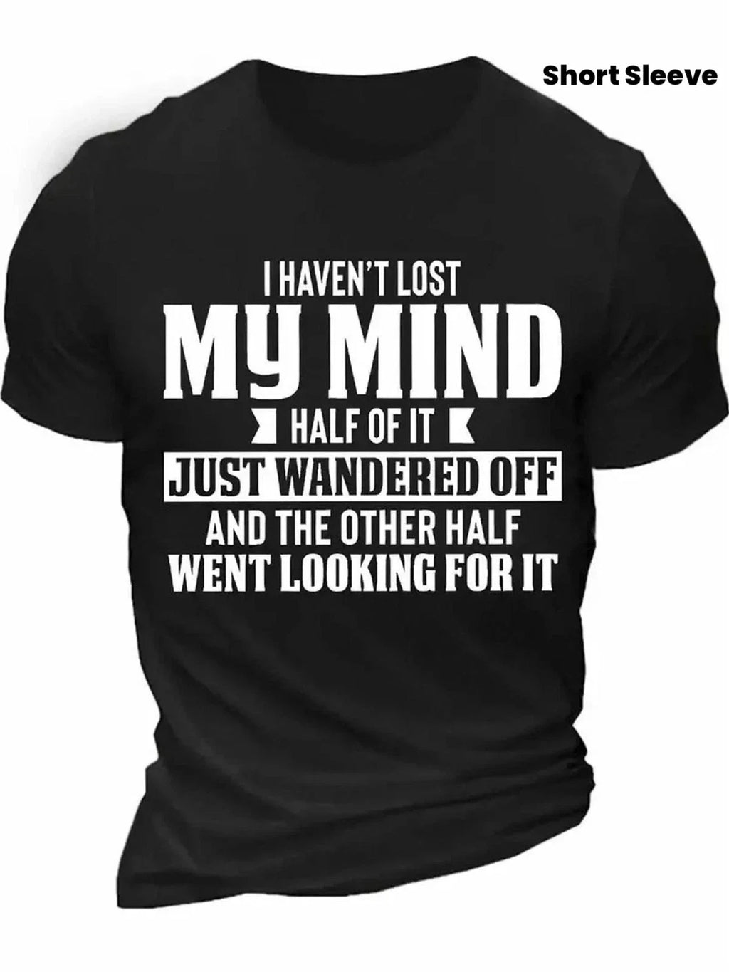 I Haven't Lost My Mind Funny Quote Graphic T-Shirt Humor Sarcastic Joke Tee