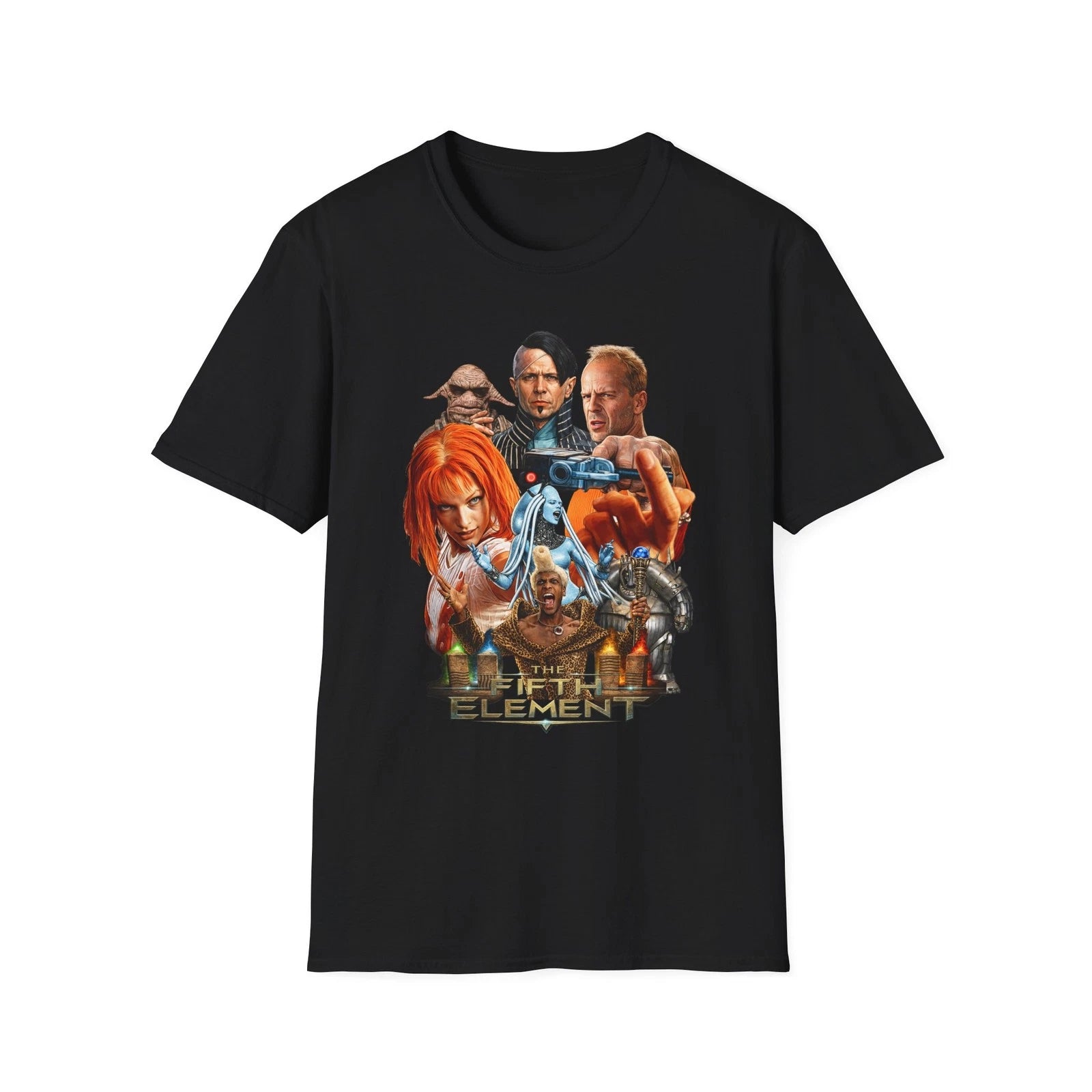 Fifth Element  T-Shirt | Sci‑Fi Movie Character Art