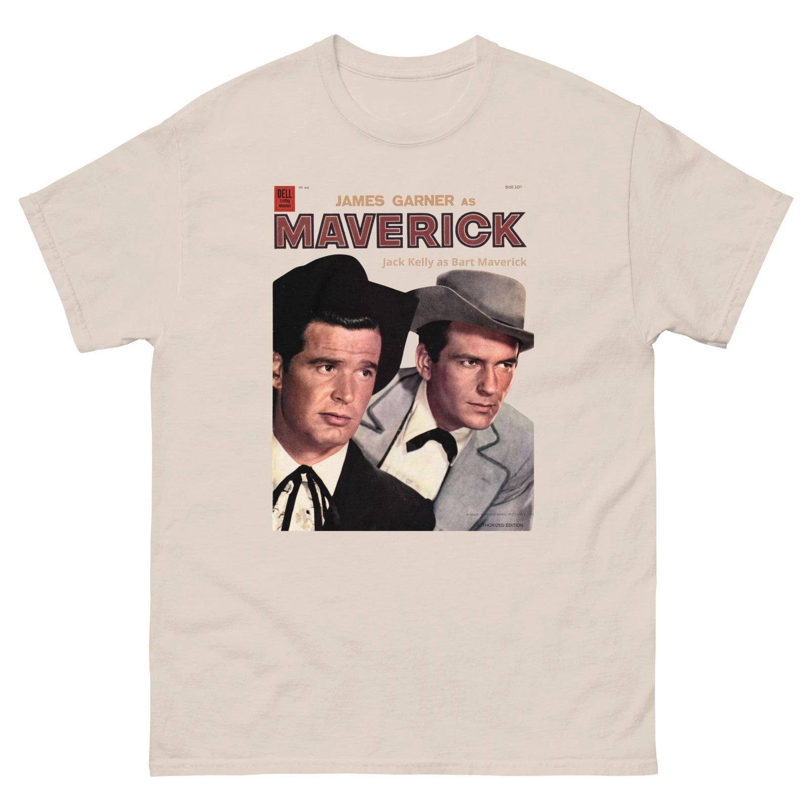 Maverick T Shirt | Classic Western TV Show | Vintage Cowboy Style Tee