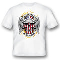 Biker Head Shirt Black or White Tee