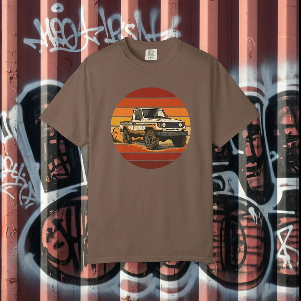 Land Cruiser 70 Series Pickup Single-cab J70 Retro T-Shirt