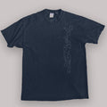 Aphex Twin Navy T-shirt on 100% cotton.